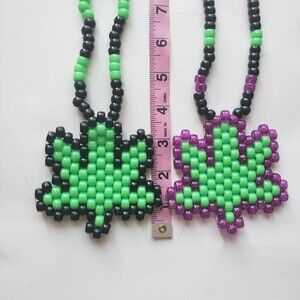 420 MJ LEAF Necklace 2 Pack